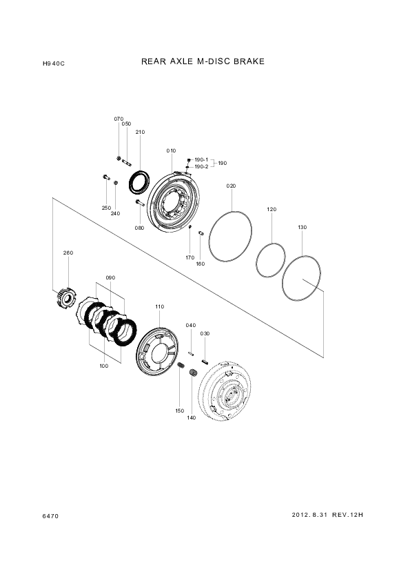 Technical drawing of Hyundai Construction Equipment ZGAQ-03524 PIN-SLOT with dimensions and layout (figure 4)