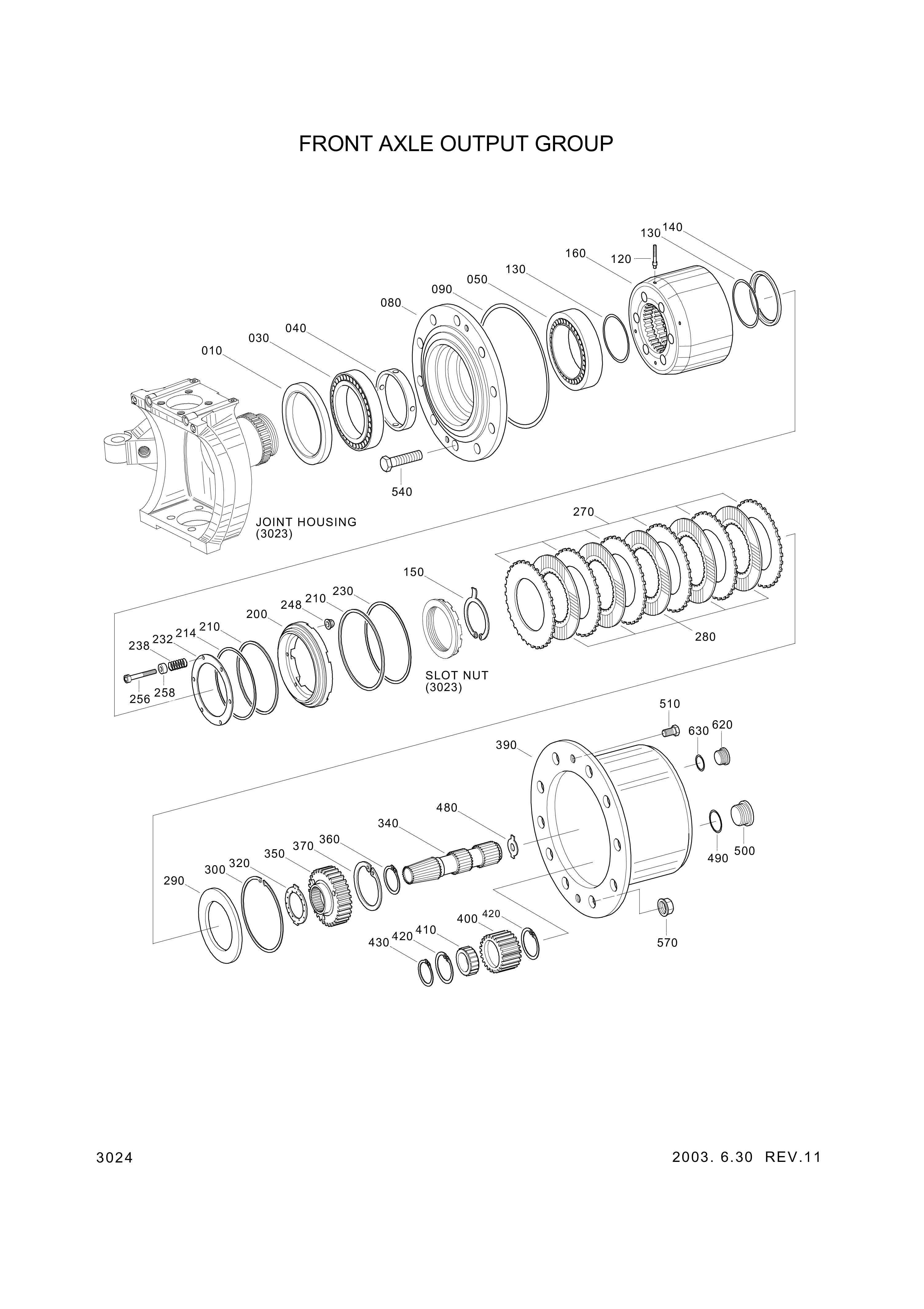 drawing for Hyundai Construction Equipment 0734-309-422 - CASSETTE RING