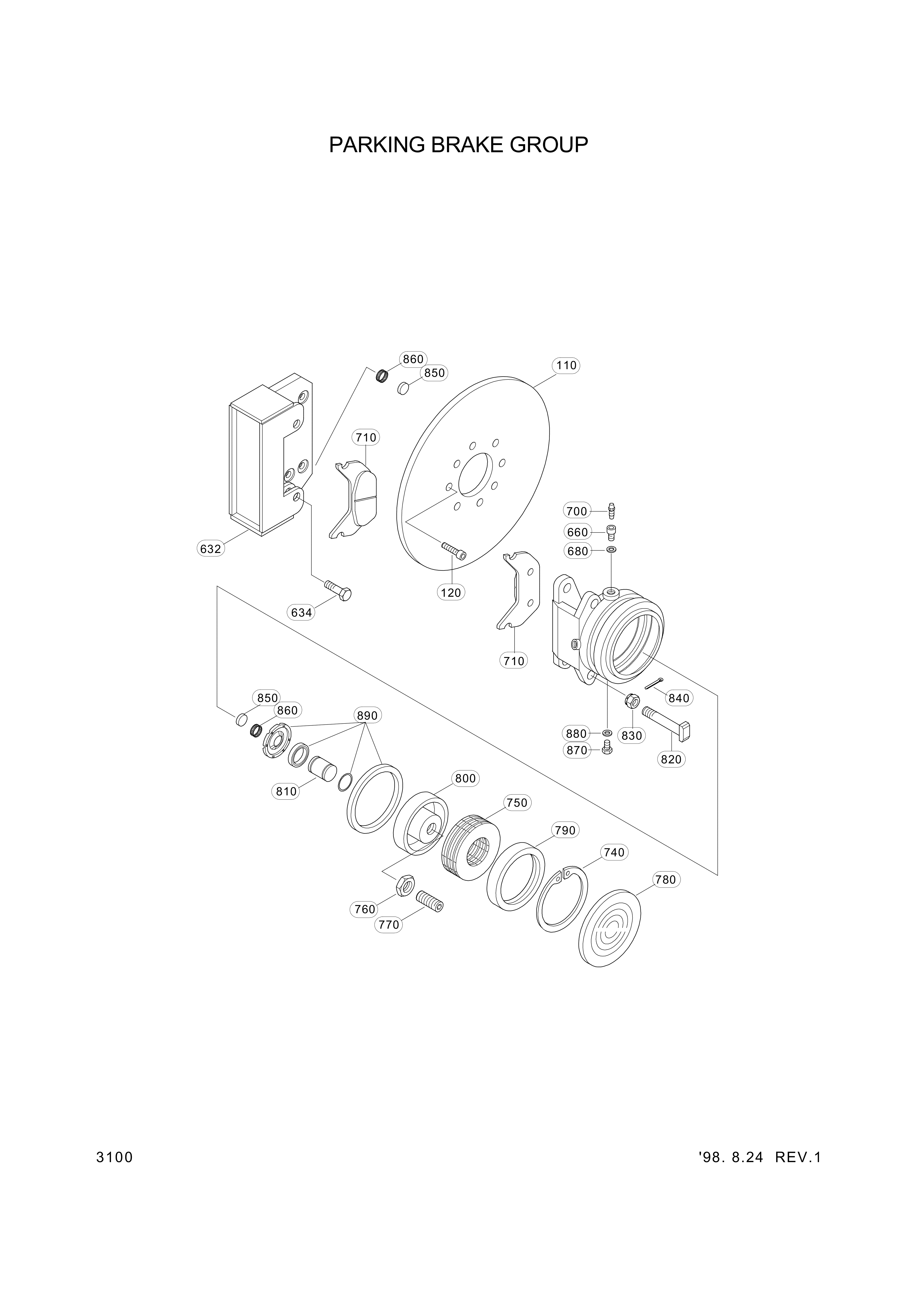 drawing for Hyundai Construction Equipment 0501314816 - PISTON