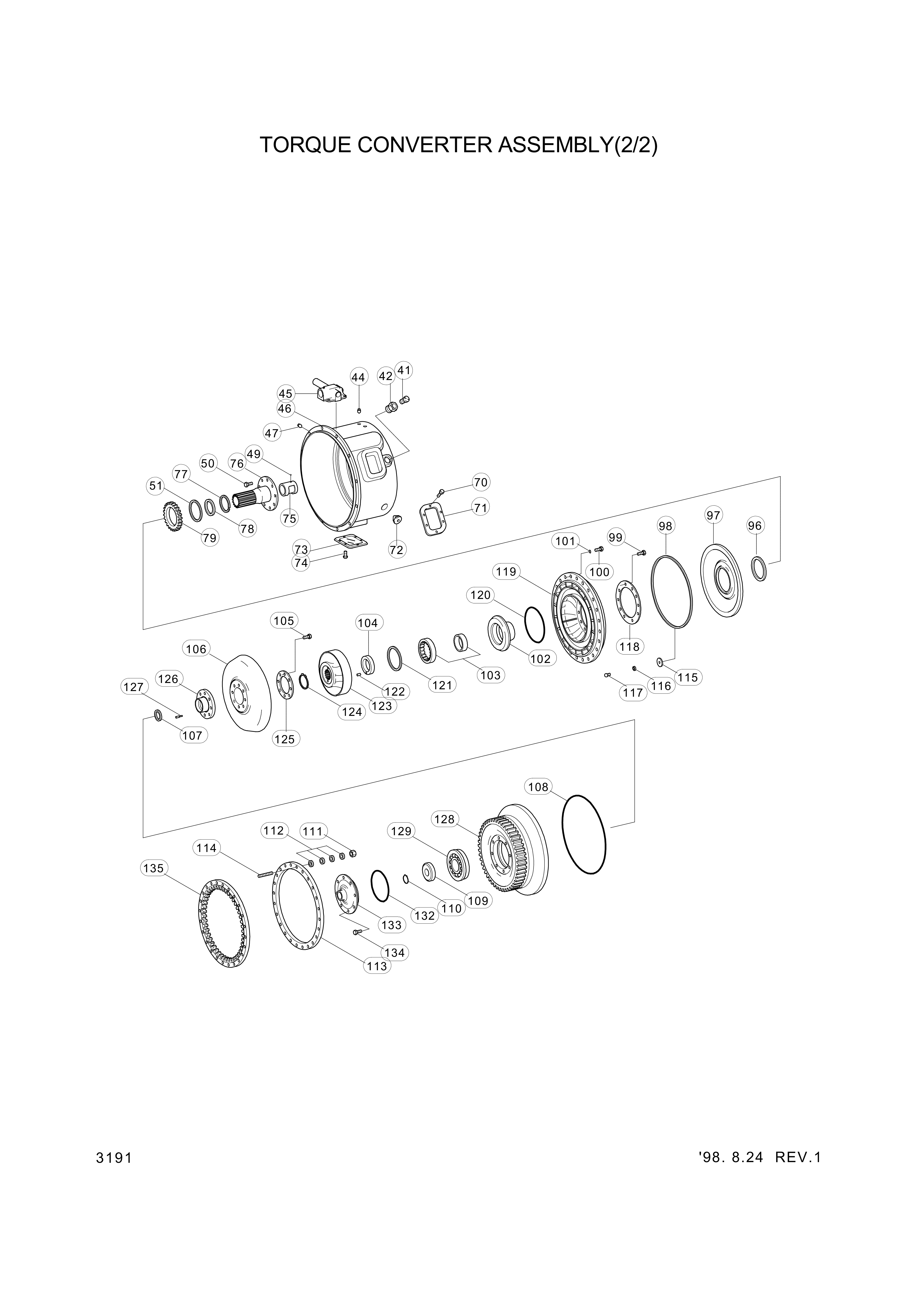 drawing for Hyundai Construction Equipment YBAA-00945 - SLEEVE-DISTRIBUTOR