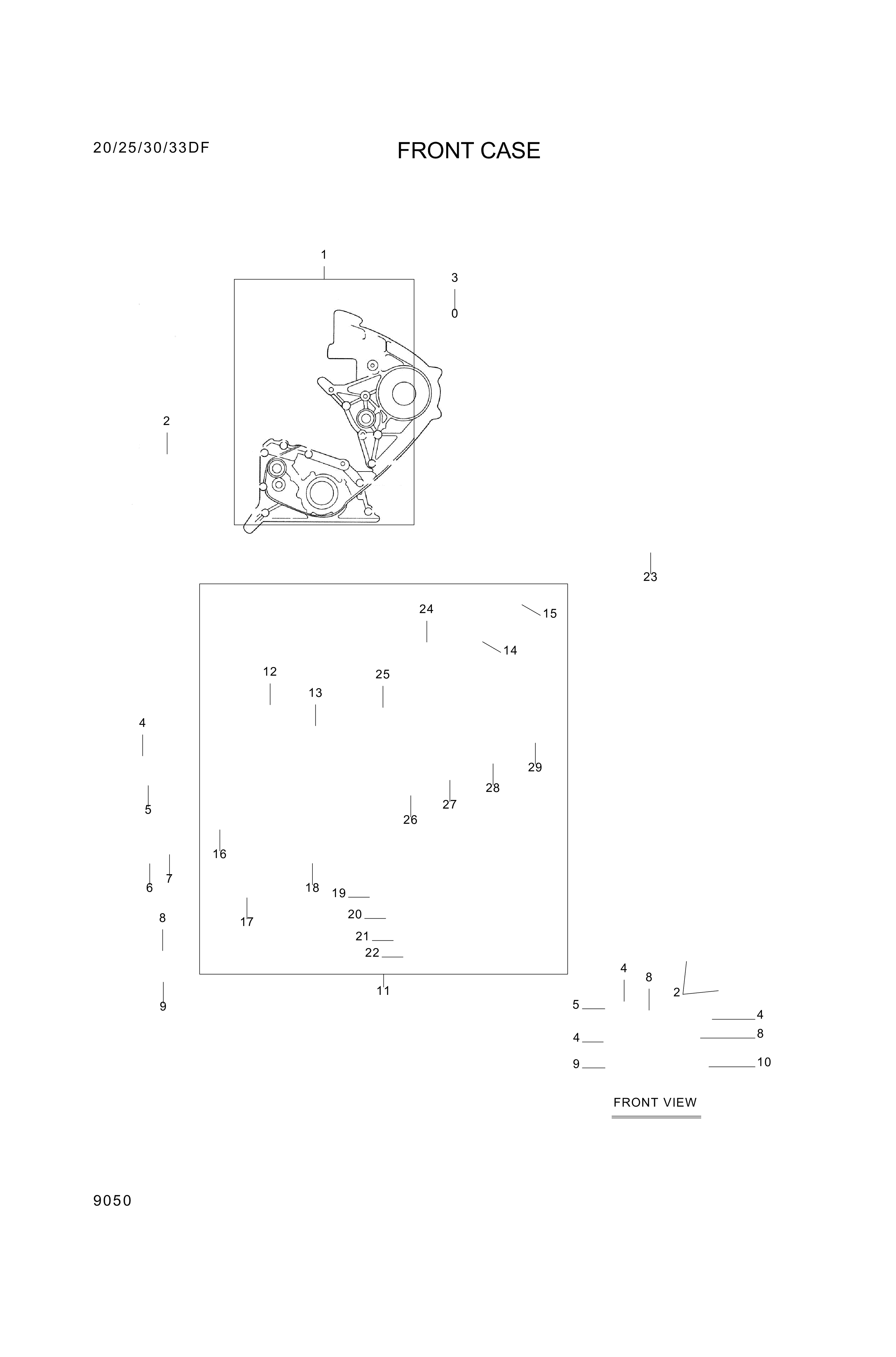 drawing for Hyundai Construction Equipment 21390-38000 - Deleted