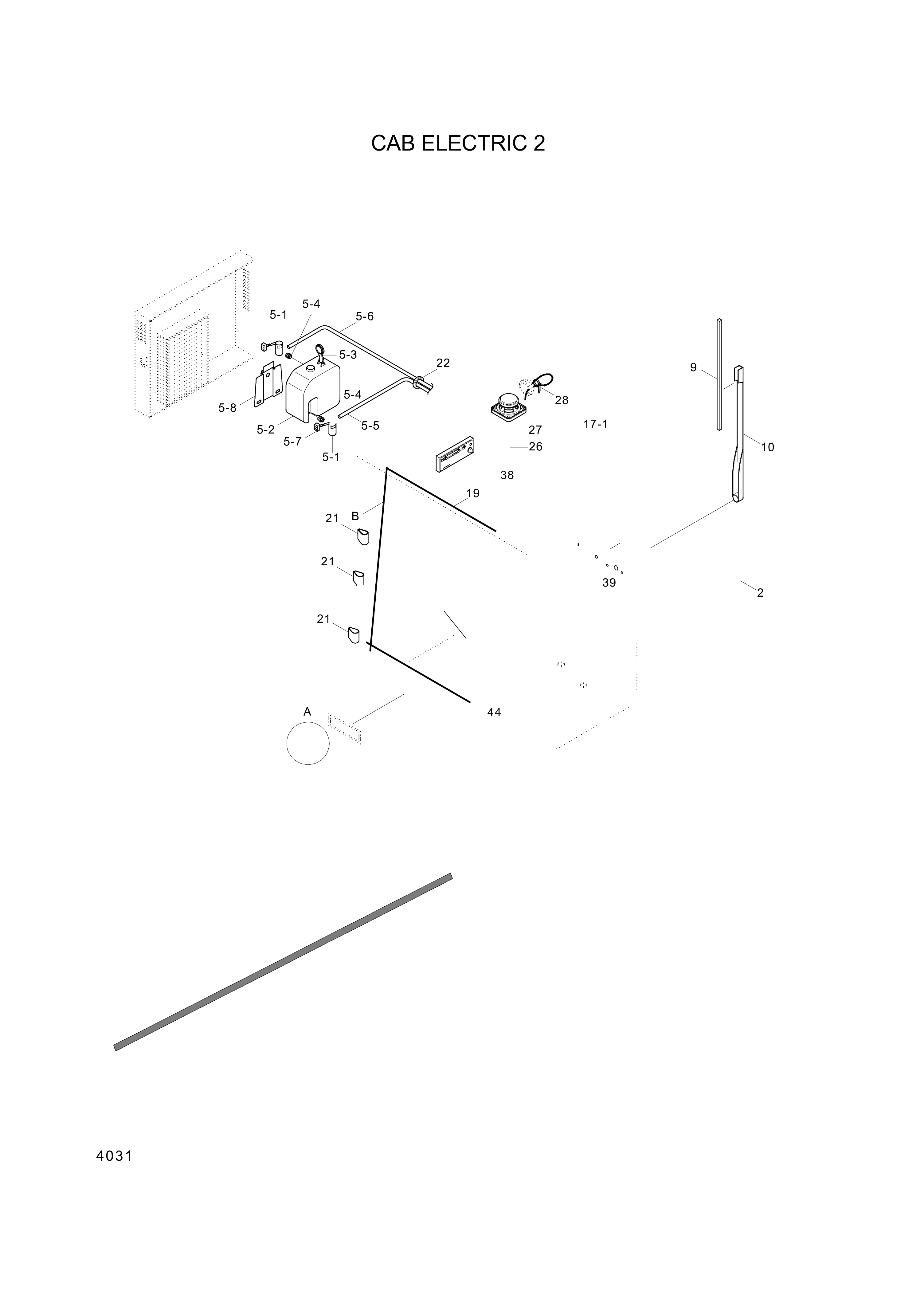 drawing for Hyundai Construction Equipment ZGAQ-09357 - HARNESS-TRANSMISSION