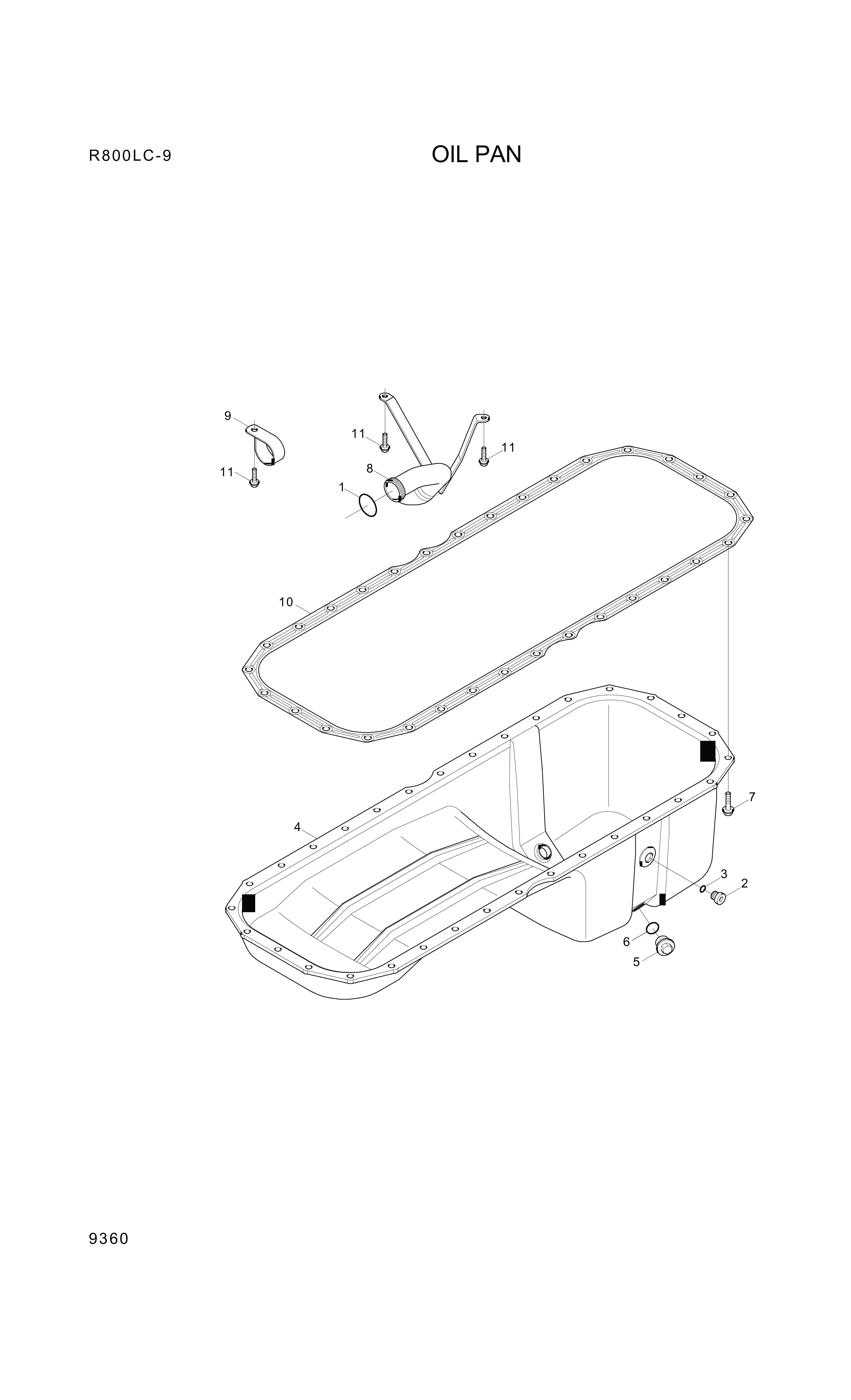 drawing for Hyundai Construction Equipment YUBP-05764 - PLUG-THREAD