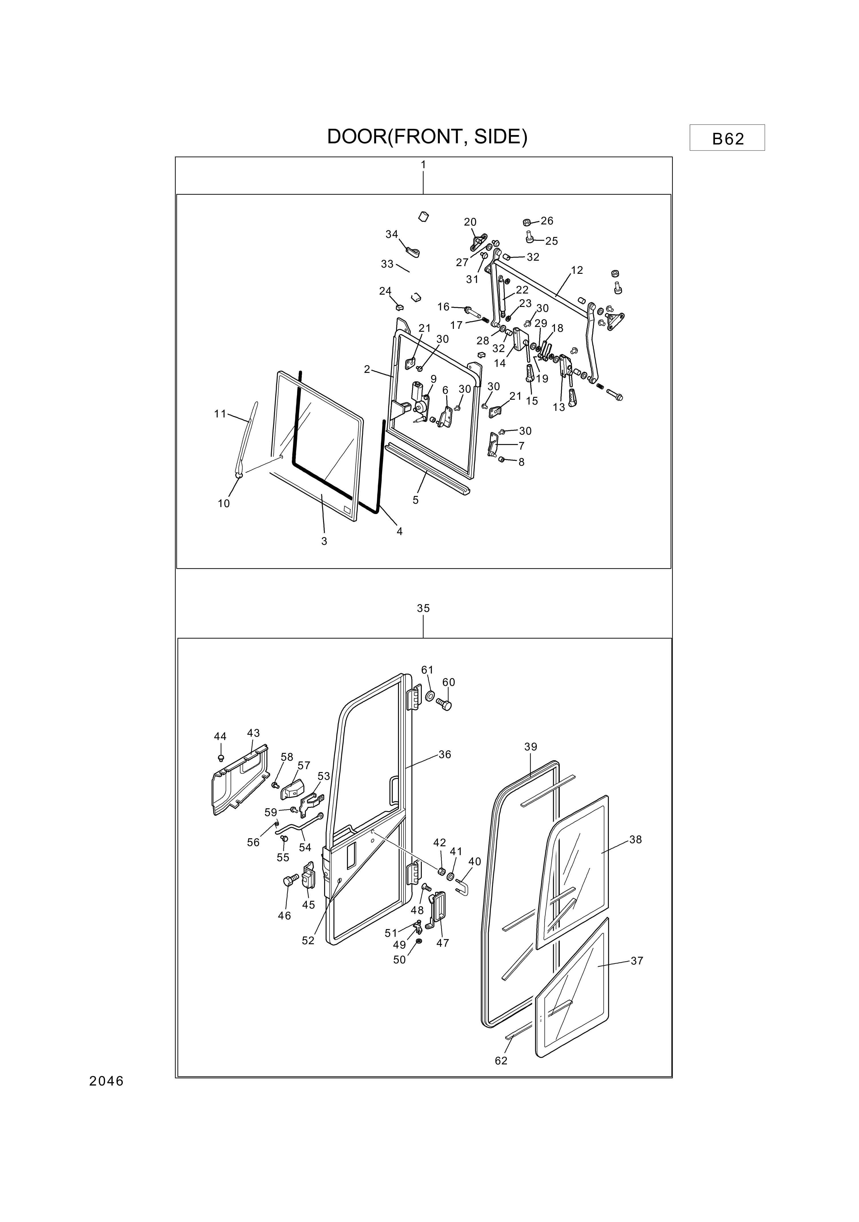 drawing for Hyundai Construction Equipment 998340616 - SCREW