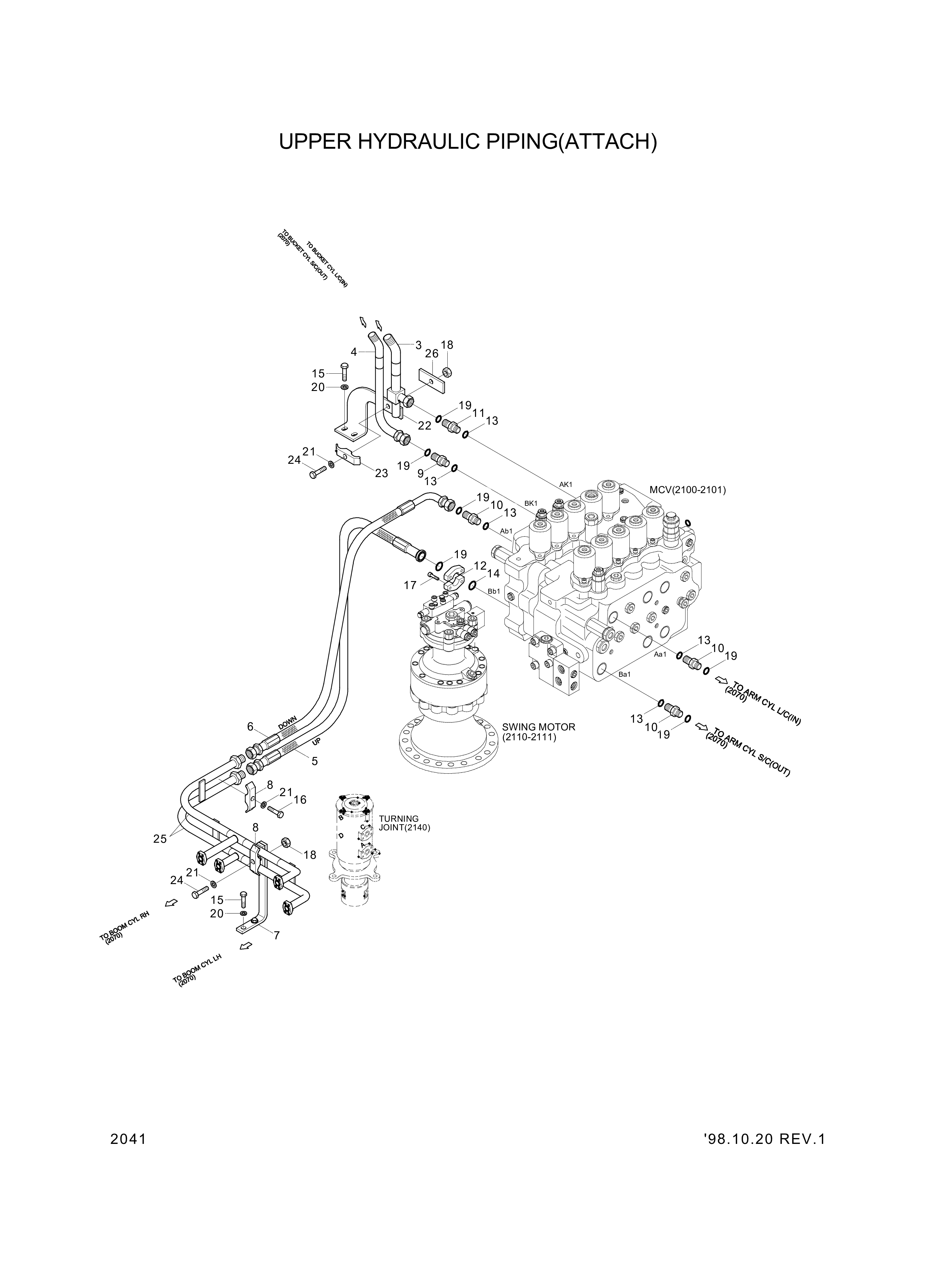 drawing for Hyundai Construction Equipment S352-710030 - PLATE-TAP 1