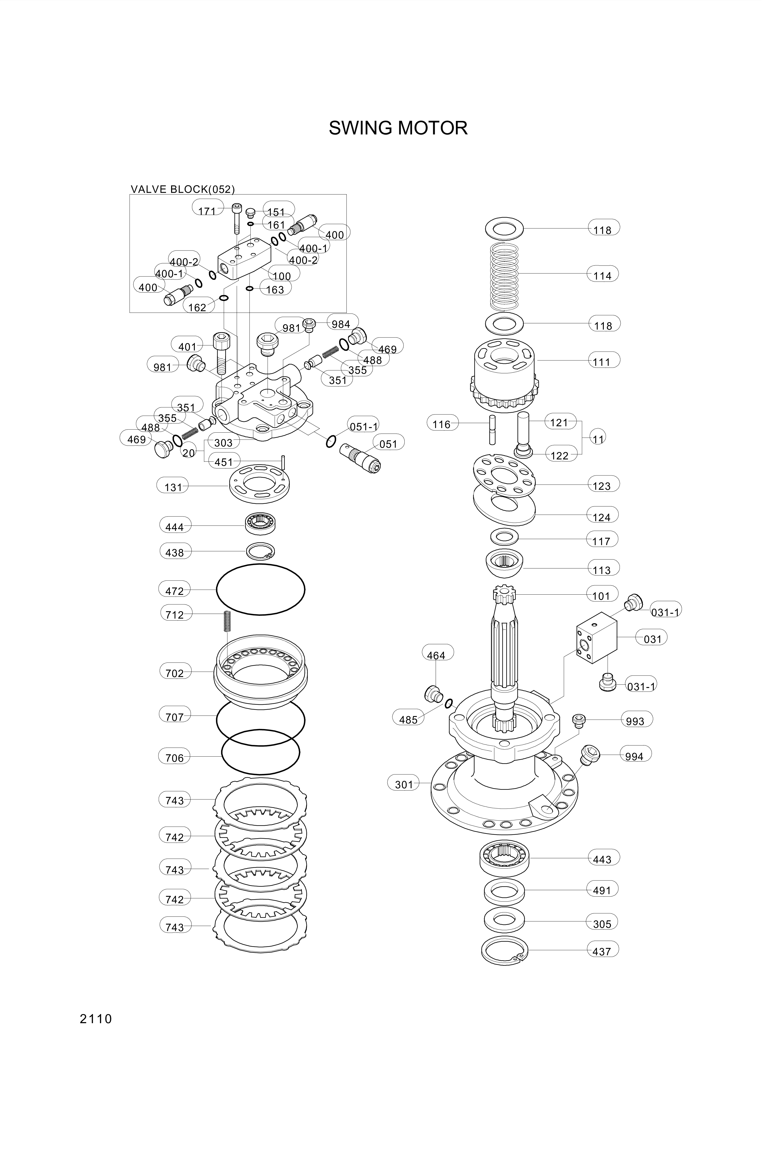 drawing for Hyundai Construction Equipment PJR3522 - ROD, PUSH