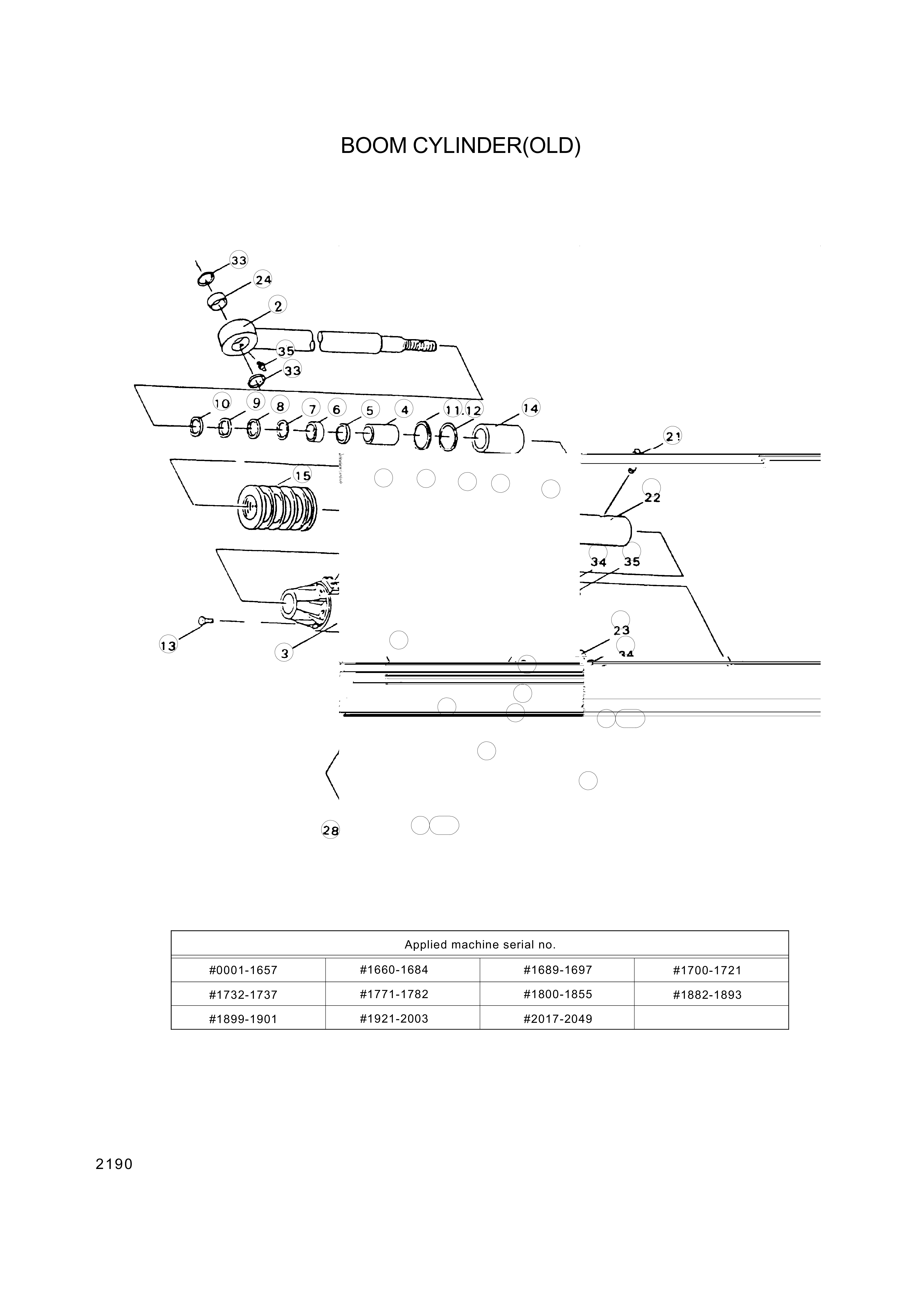 drawing for Hyundai Construction Equipment 159-26 - BOLT