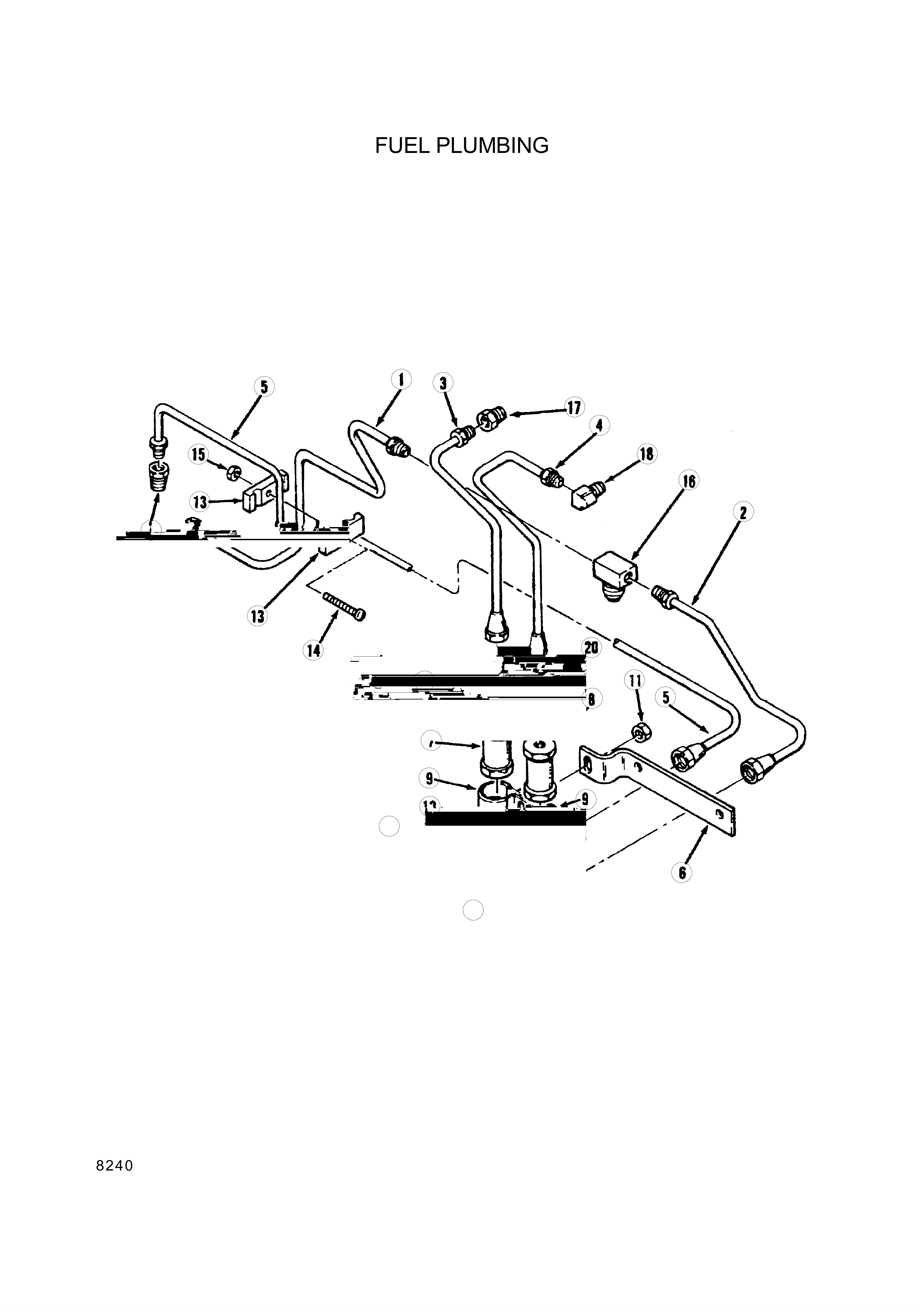 drawing for Hyundai Construction Equipment YUBP-06508 - PIPE-DRAIN