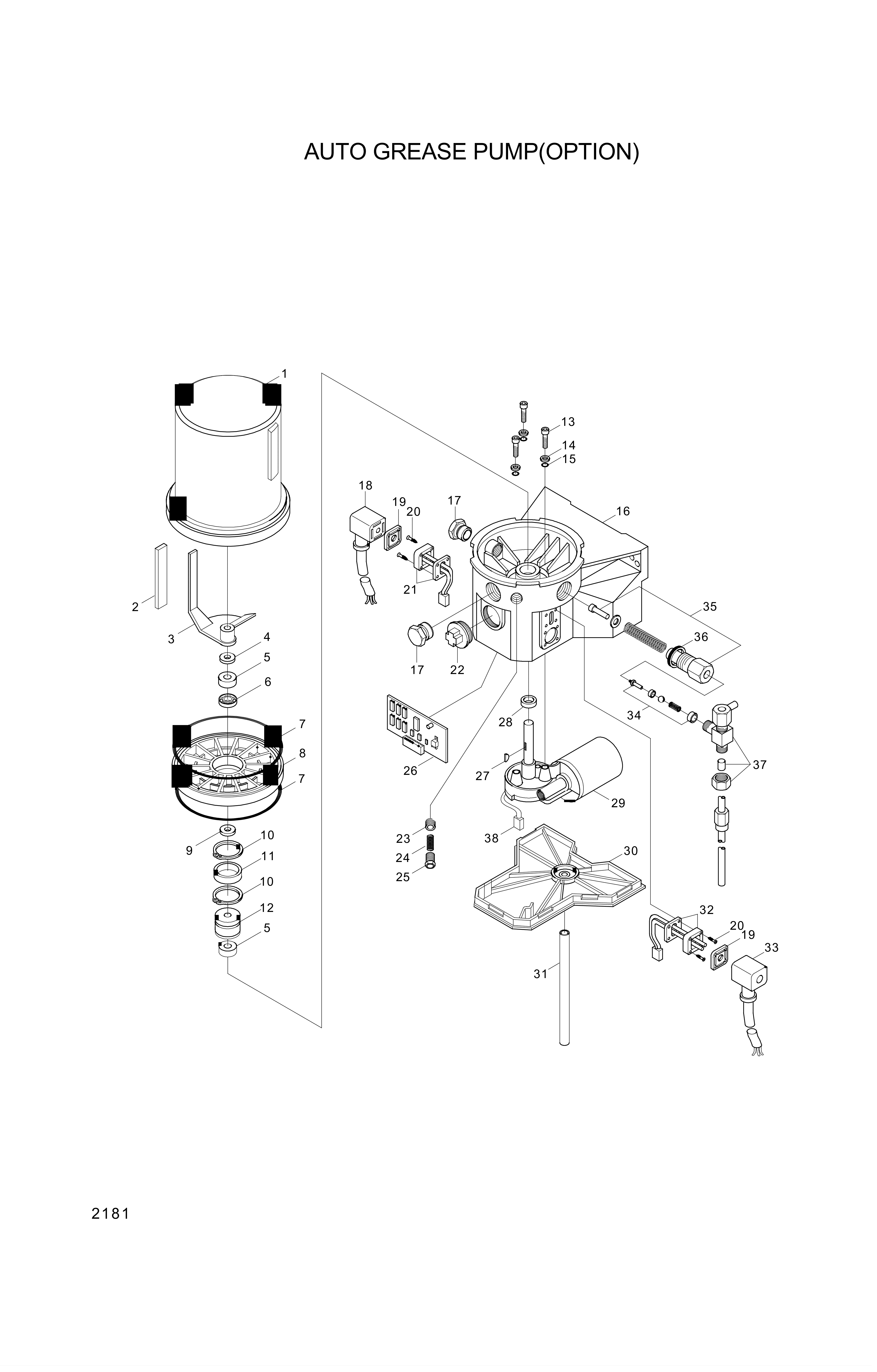 drawing for Hyundai Construction Equipment 3537-220-200K25 - PORT RELIEF VALVE