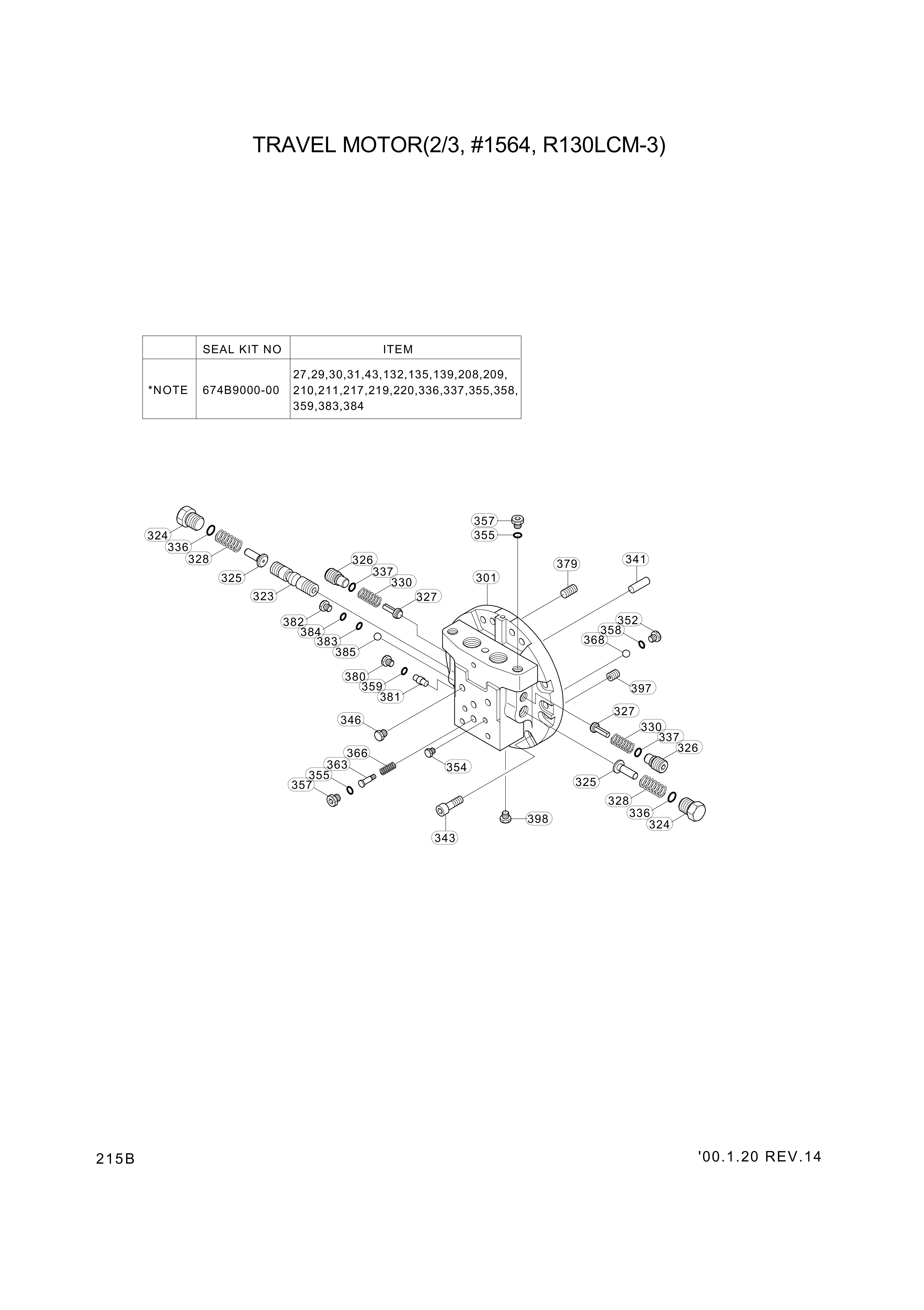 Technical drawing of Hyundai Construction Equipment XKAH-02552 SPRING with dimensions and layout (figure 2)