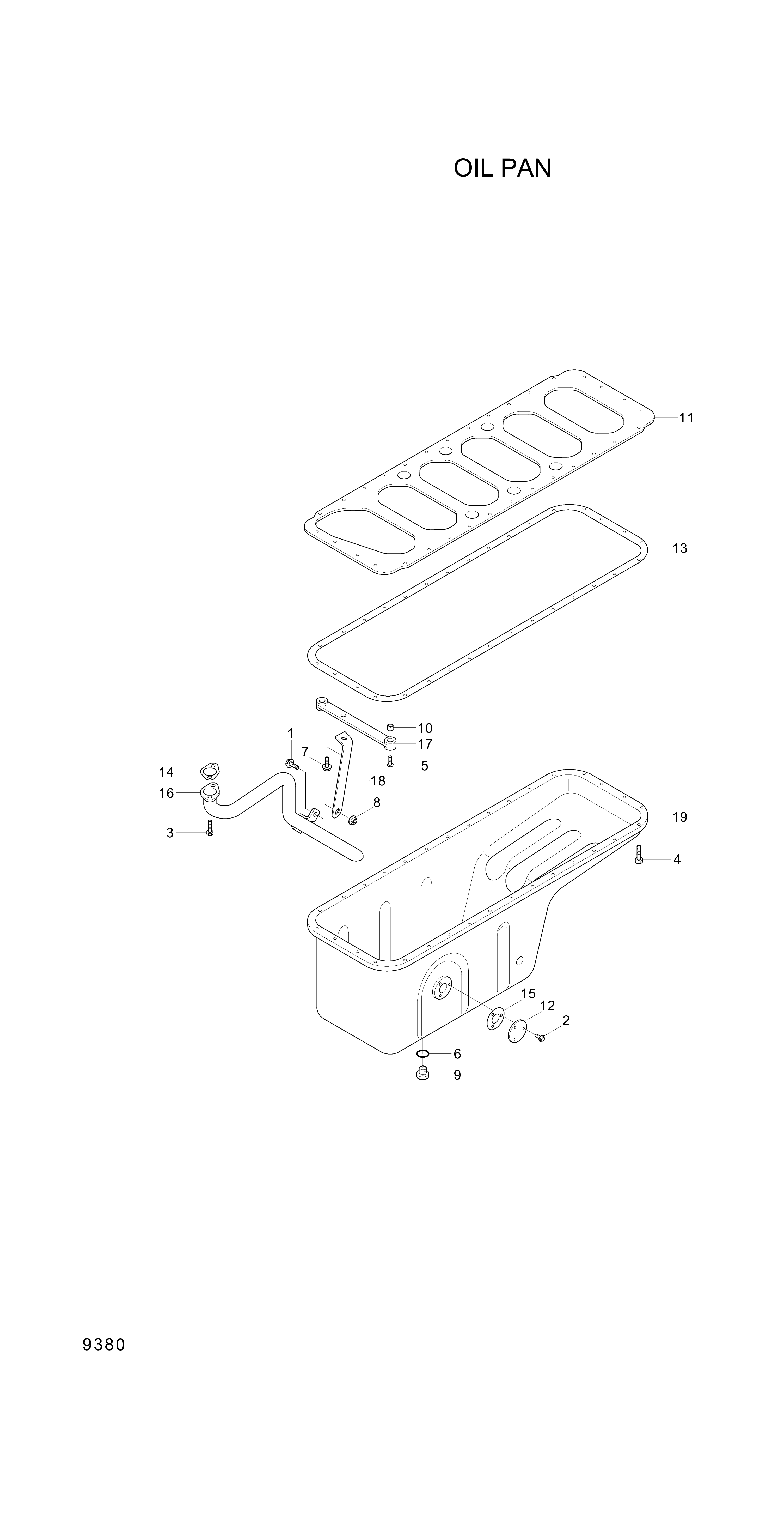 drawing for Hyundai Construction Equipment YUBP-04739 - SCREW-HEX FLG