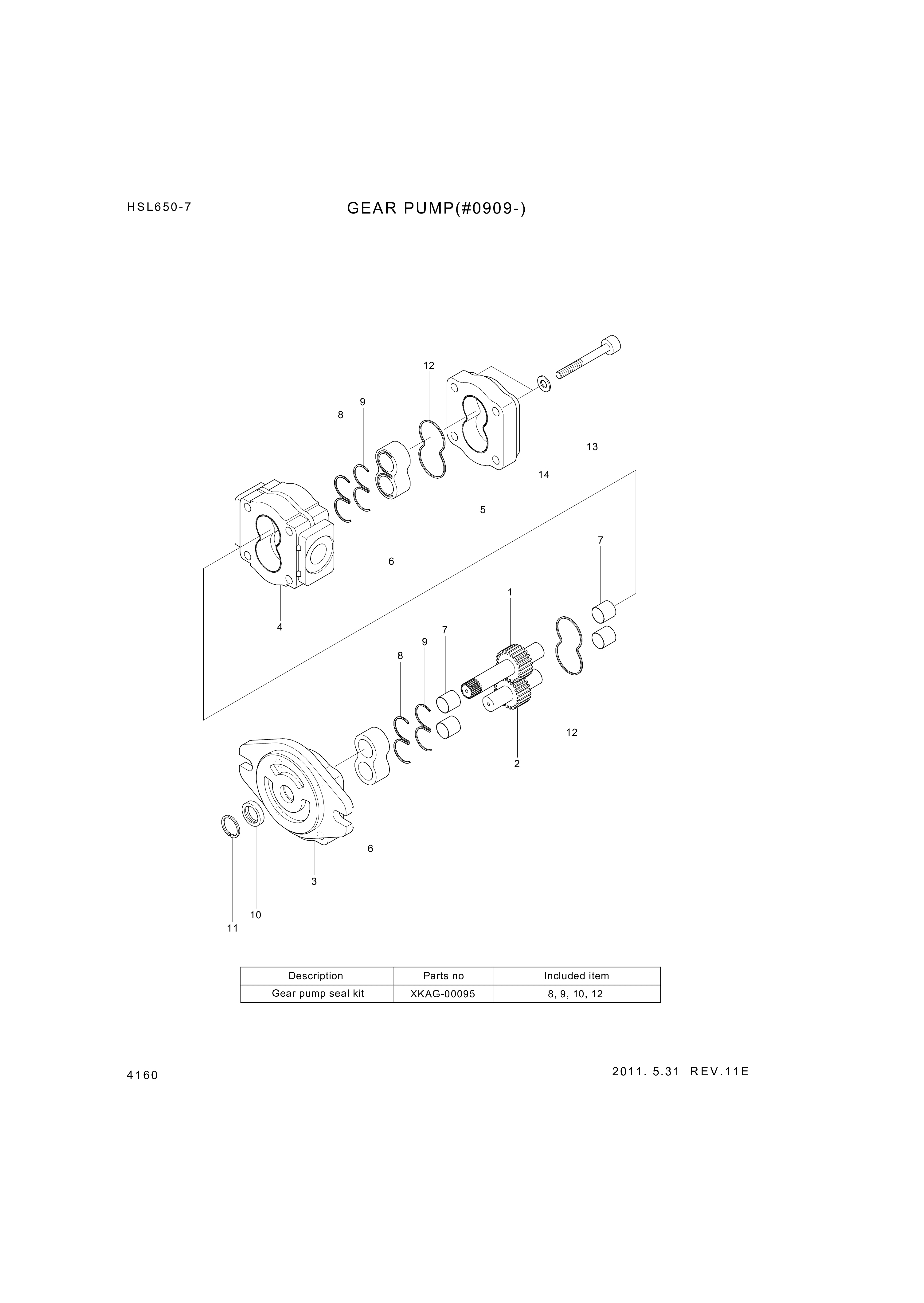 drawing for Hyundai Construction Equipment XKAG-00087 - PLATE-THRUST