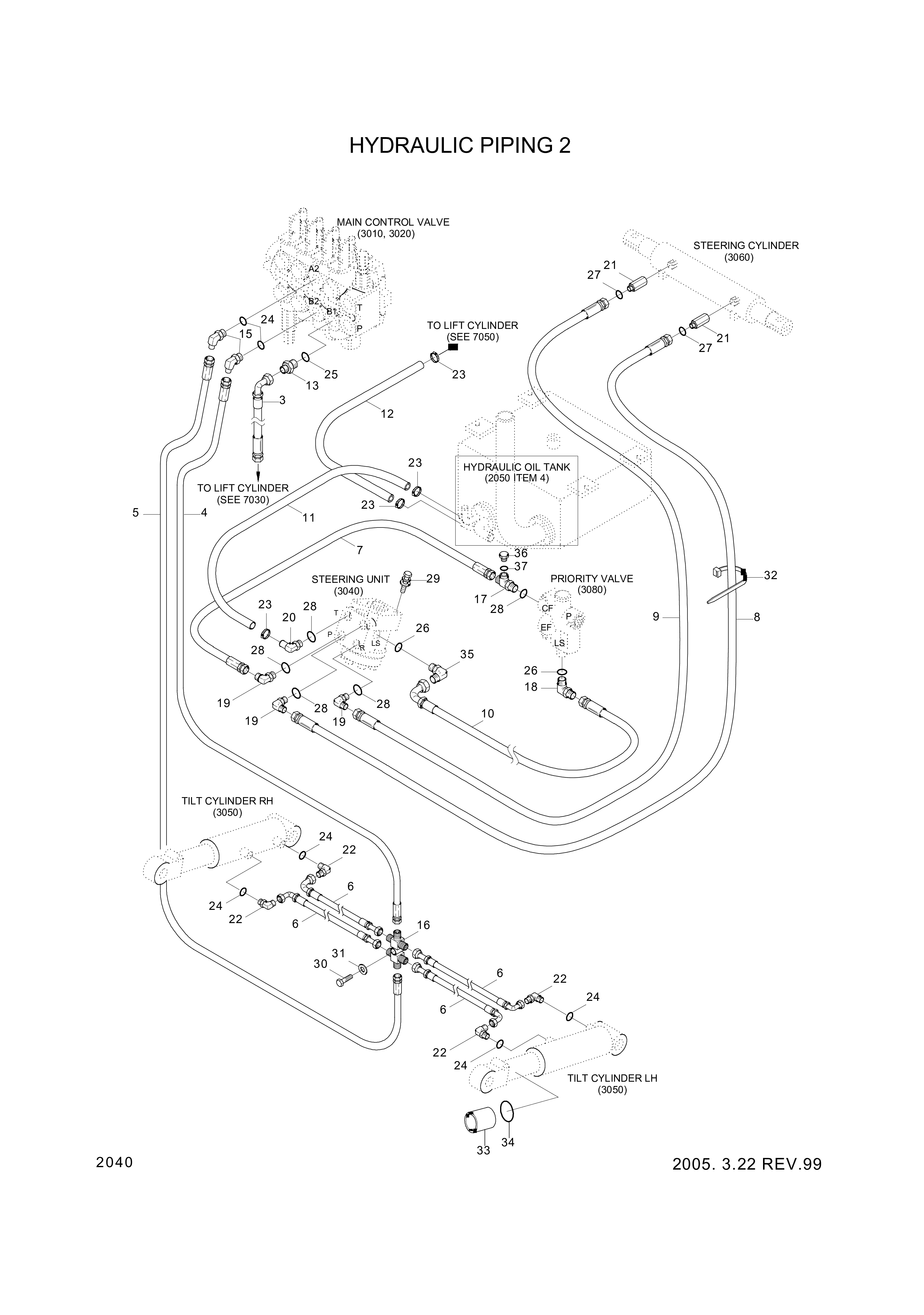 drawing for Hyundai Construction Equipment S441-080002 - WASHER-HARDEN