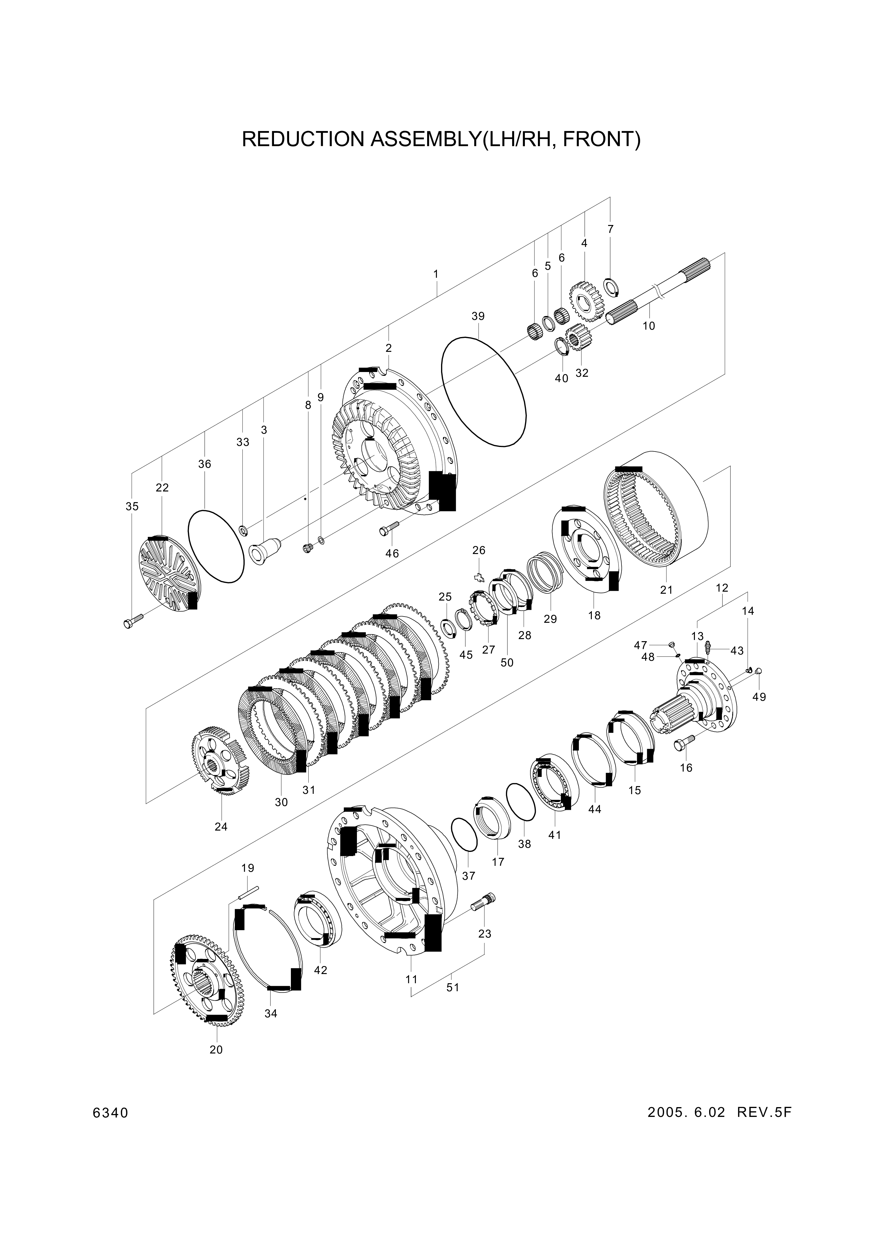 XKBQ-00286 Hyundai Construction Equipment DISC-FRICTION