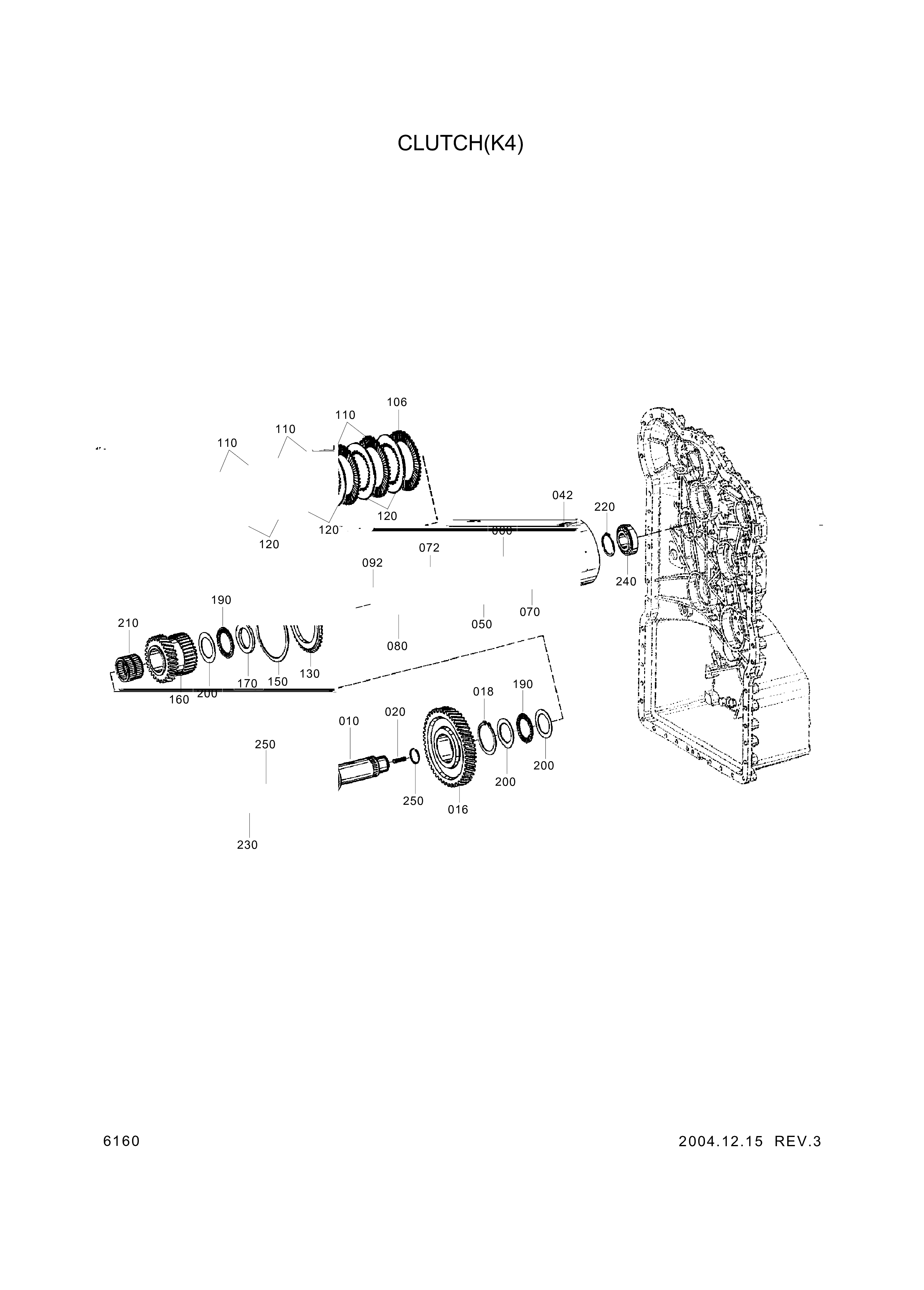 drawing for Hyundai Construction Equipment 4657-374-014 - DISC CARRIER