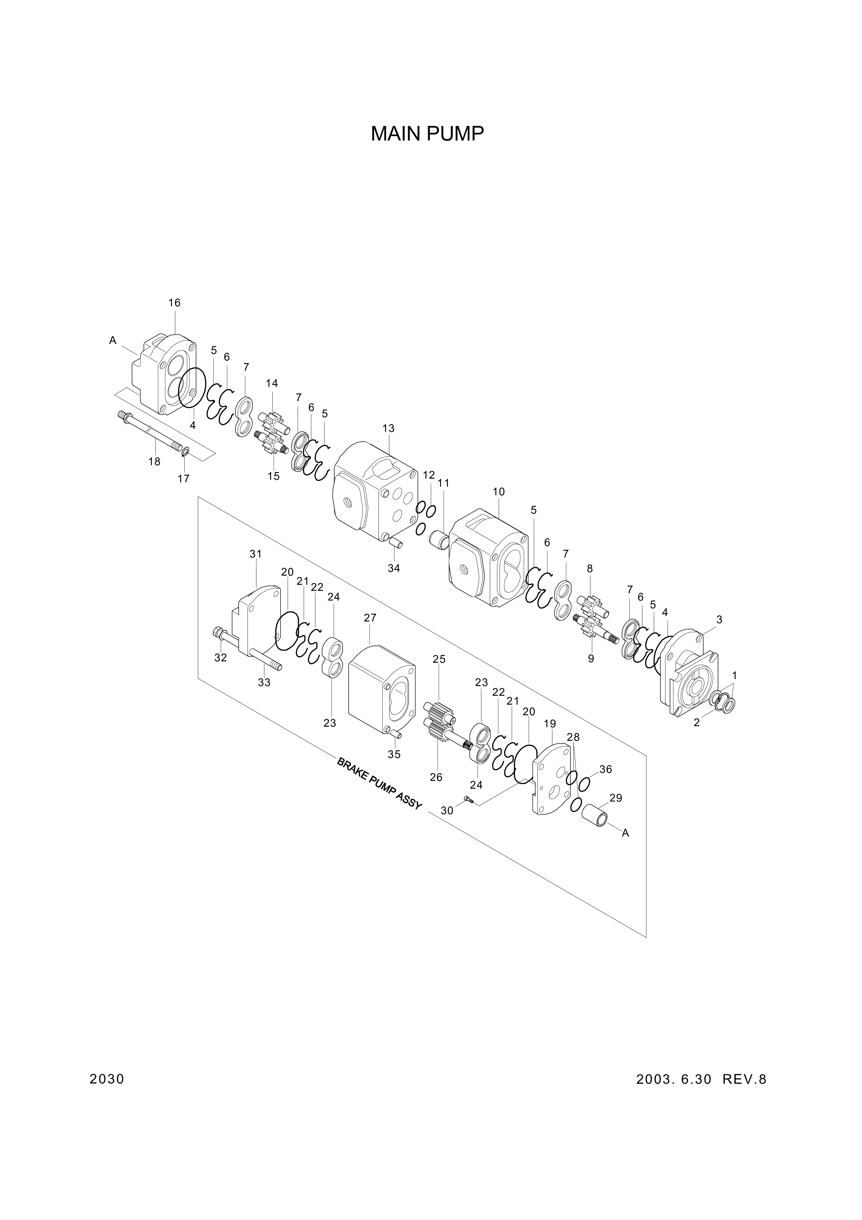 drawing for Hyundai Construction Equipment 8798-240-00G - Stud Assy