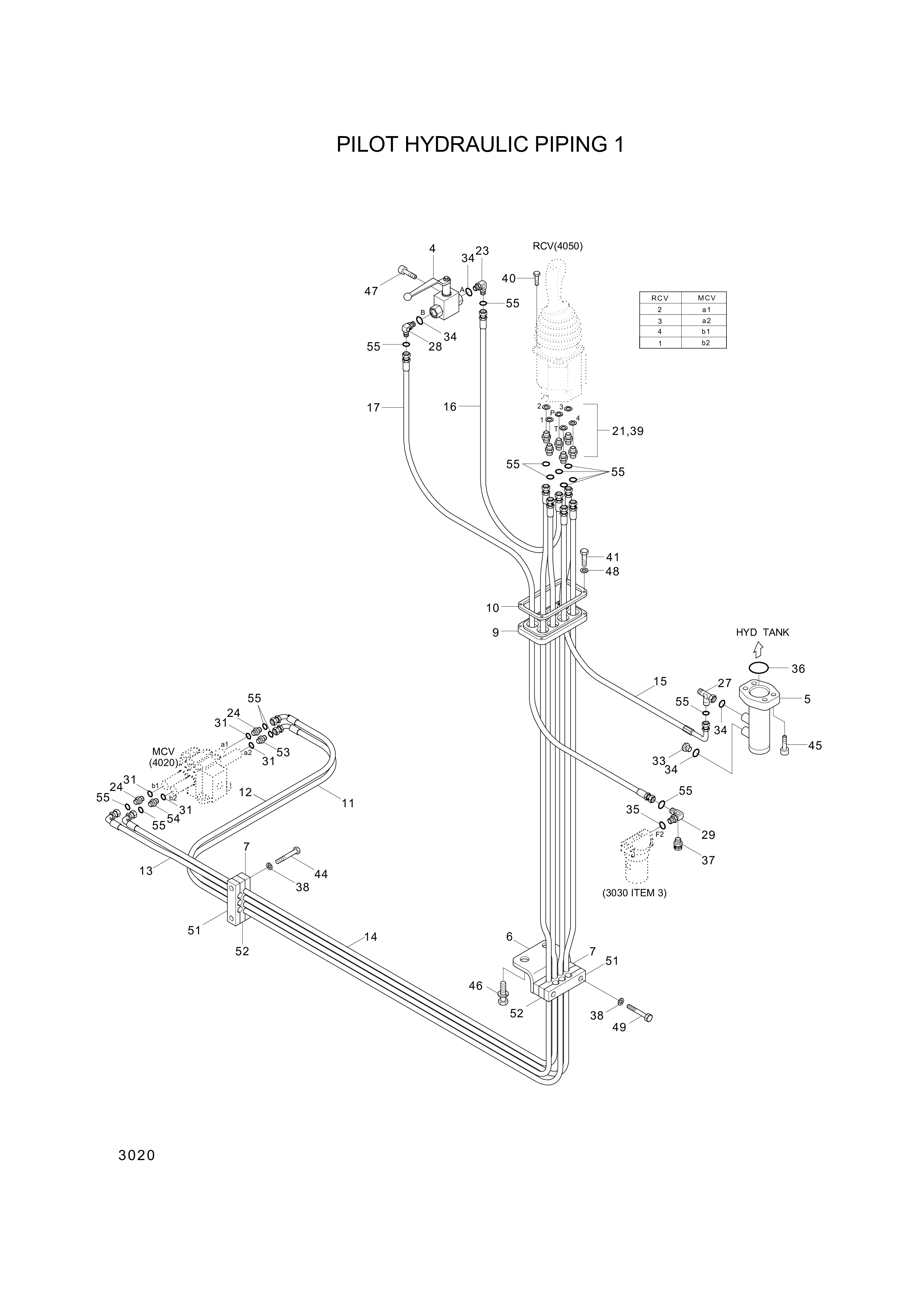 drawing for Hyundai Construction Equipment P930-042051 - HOSE ASSY-ORFS&THD