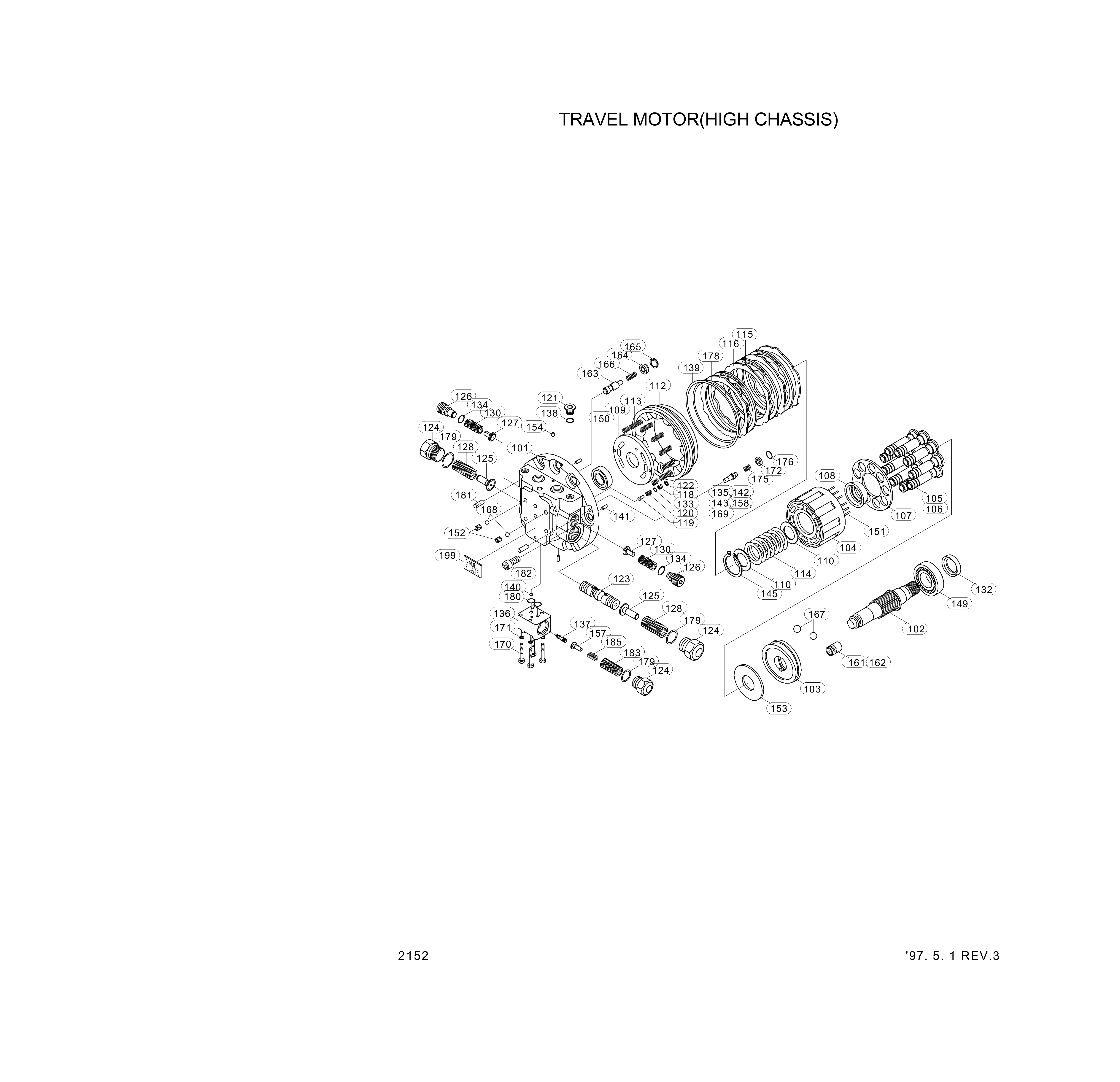 drawing for Hyundai Construction Equipment XKAH-00380 - PLATE-THRUST