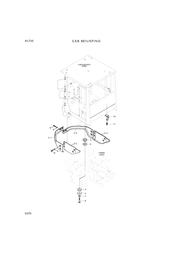 drawing for Hyundai Construction Equipment S441-27000B - WASHER-HARDEN