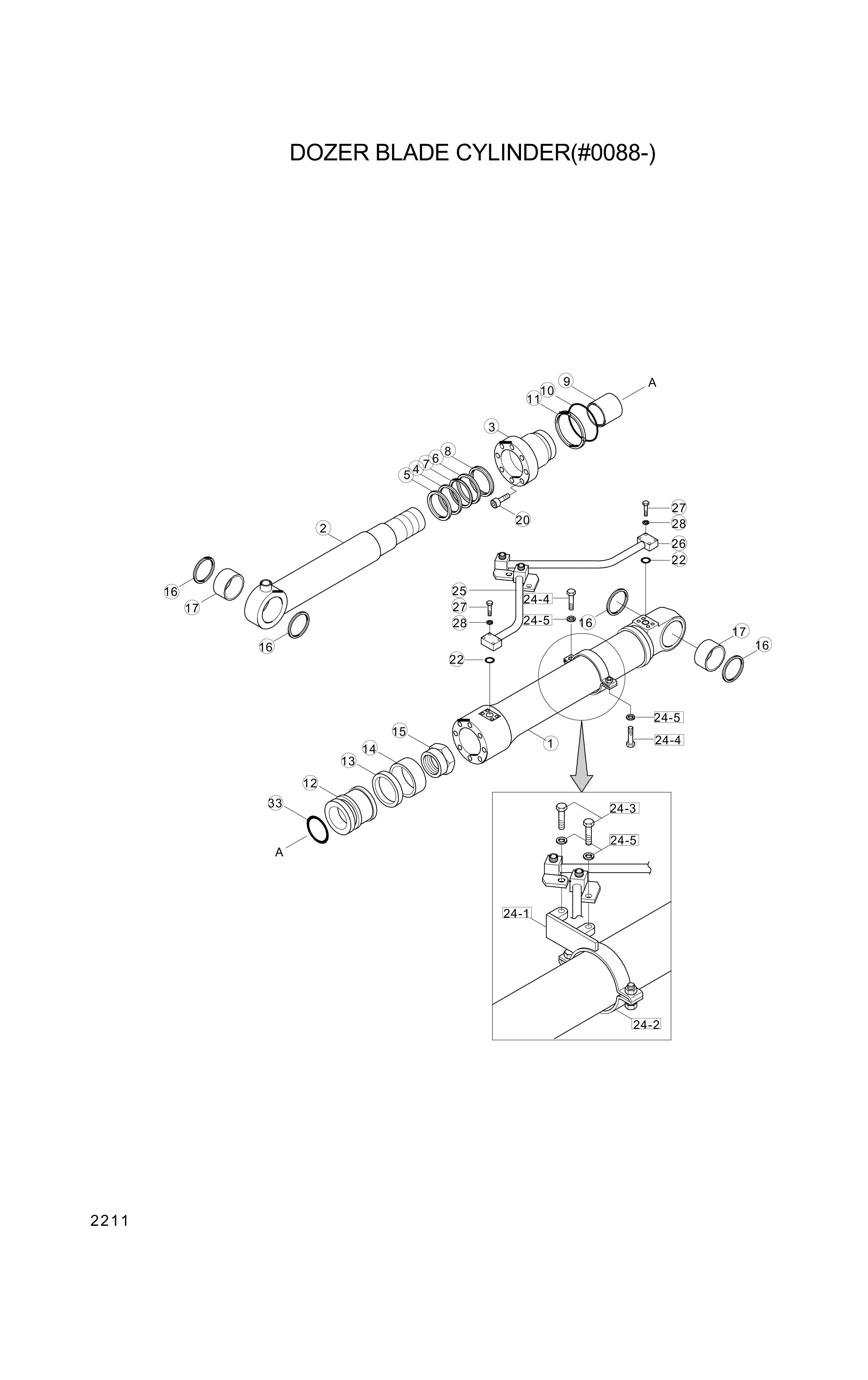 drawing for Hyundai Construction Equipment 000014 - BAND