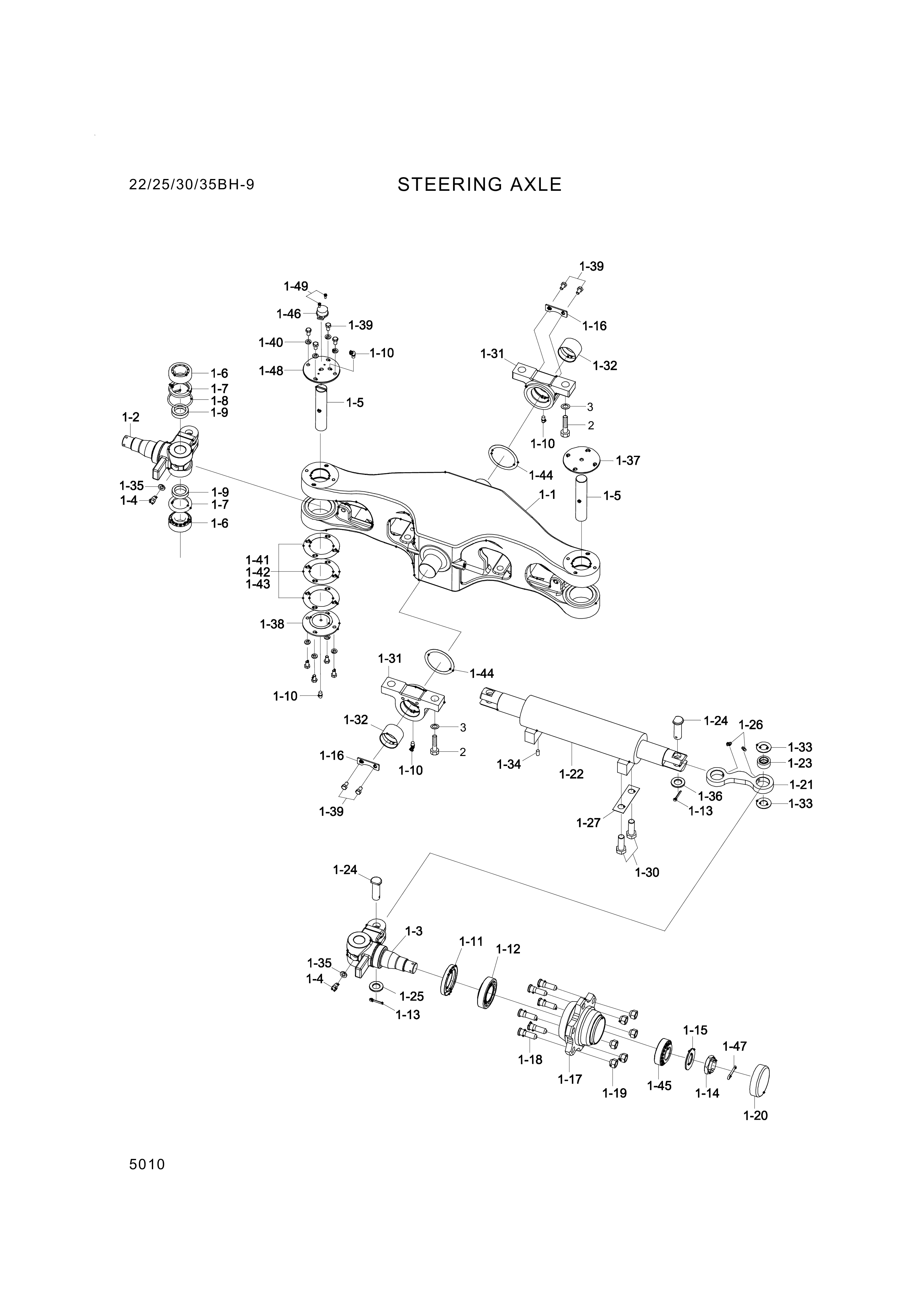 drawing for Hyundai Construction Equipment S461-500302 - PIN-SPLIT