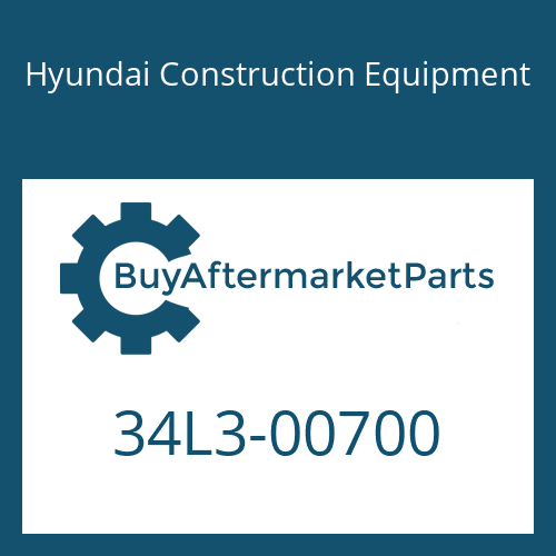 Hyundai Construction Equipment 34L3-00700 - CLAMP for Heavy Equipment
