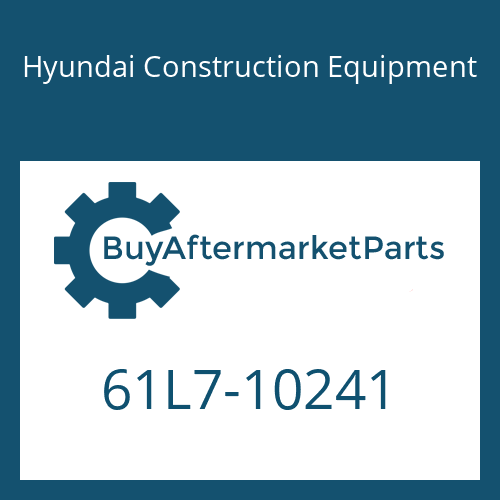 Hyundai Construction Equipment 61L7-10241 - PIN-JOINT for Heavy Equipment
