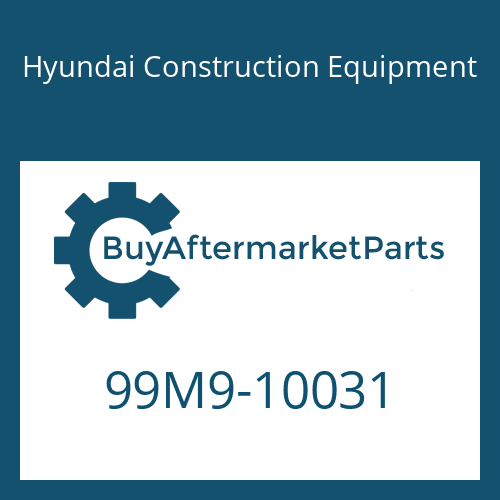 Hyundai Construction Equipment 99M9-10031 - DECAL-MODEL NAME for Heavy Equipment