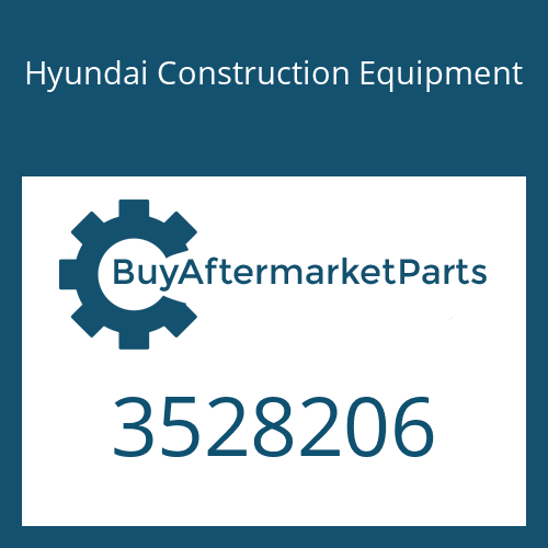 Hyundai Construction Equipment 3528206 - HOUSING for Heavy Equipment