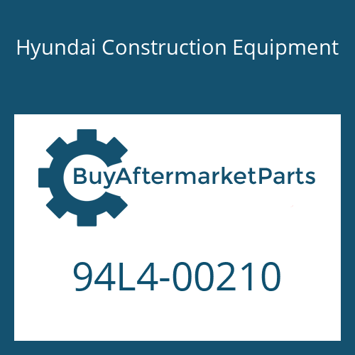 Hyundai Construction Equipment 94L4-00210 - DECAL-SPEC for Heavy Equipment