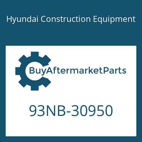 Hyundai Construction Equipment 93NB-30950 - BINDER&amp;STIKER for Heavy Equipment