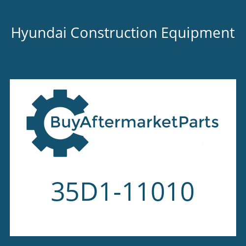 Hyundai Construction Equipment 35D1-11010 - CLAMP for Heavy Equipment