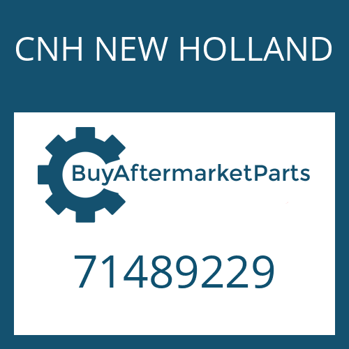 CNH NEW HOLLAND 71489229 - STEERING CASE for Heavy Equipment