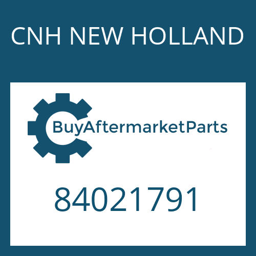 CNH NEW HOLLAND 84021791 - PLATE for Heavy Equipment