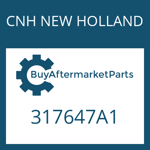 CNH NEW HOLLAND 317647A1 - DUST COVER for Heavy Equipment