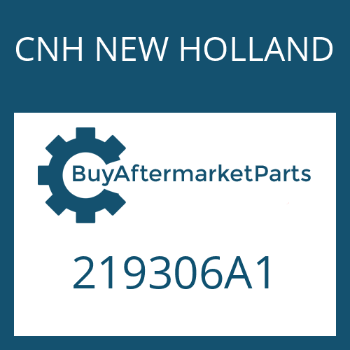 CNH NEW HOLLAND 219306A1 - GEAR for Heavy Equipment