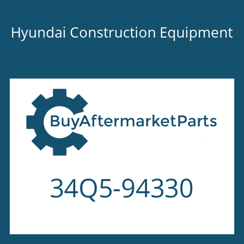 Hyundai Construction Equipment 34Q5-94330 - PIPE ASSY-HYD for Heavy Equipment