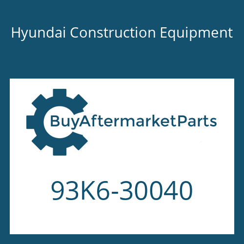 Hyundai Construction Equipment 93K6-30040 - MANUAL-OPERATOR for Heavy Equipment