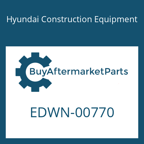 Hyundai Construction Equipment EDWN-00770 - STOPPER-LIMIT for Heavy Equipment