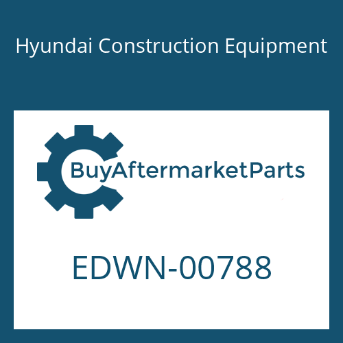 Hyundai Construction Equipment EDWN-00788 - SCREW for Heavy Equipment