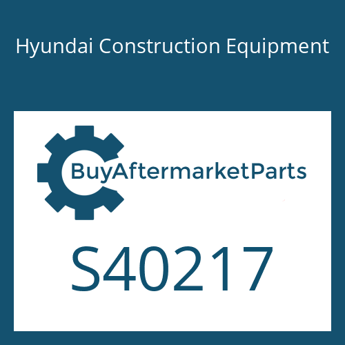 Hyundai Construction Equipment S40217 - BRACKET for Heavy Equipment