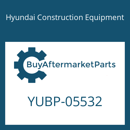 Hyundai Construction Equipment YUBP-05532 - BAFFLE-TURBO for Heavy Equipment