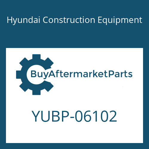 Hyundai Construction Equipment YUBP-06102 - TURBOCHARGER for Heavy Equipment