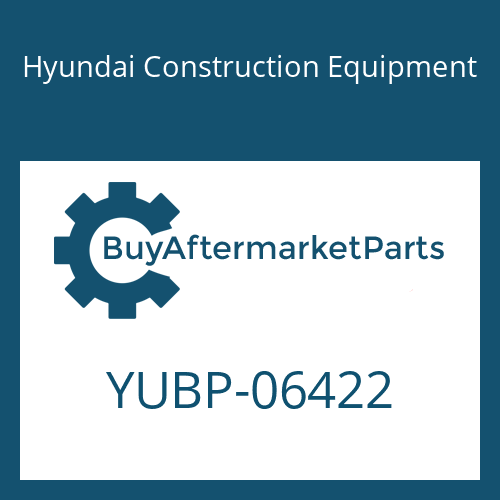 Hyundai Construction Equipment YUBP-06422 - GASKET for Heavy Equipment