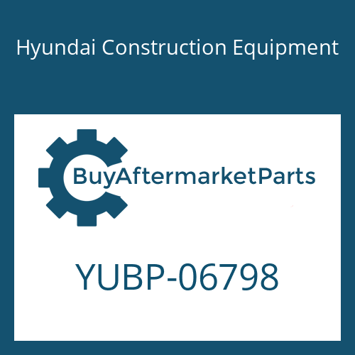 Hyundai Construction Equipment YUBP-06798 - SCREW-HEX for Heavy Equipment