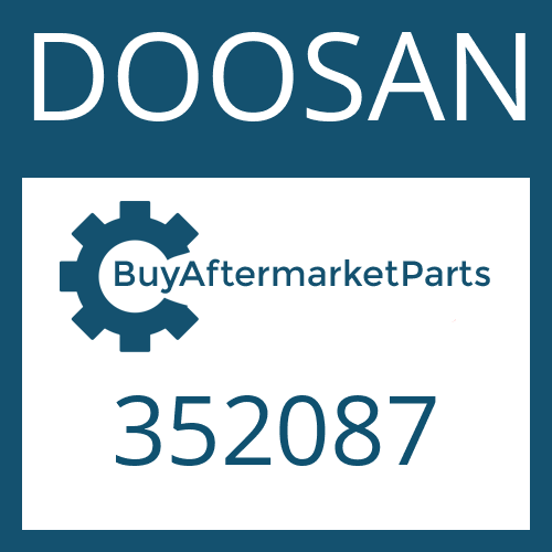 DOOSAN 352087 - O-RING for Heavy Equipment