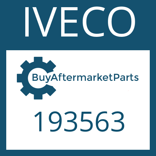 IVECO 193563 - WASHER for Heavy Equipment