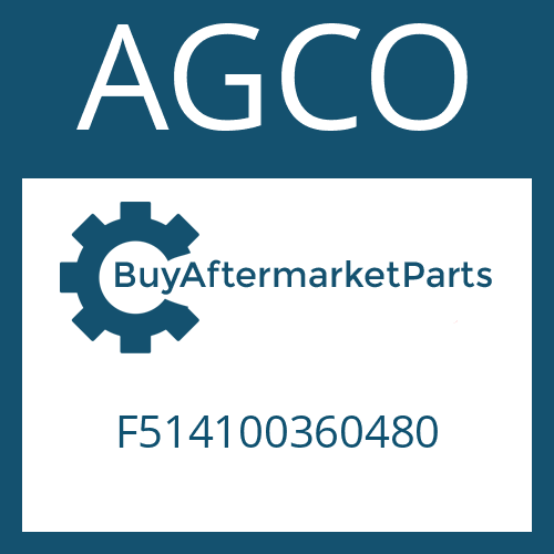 AGCO F514100360480 - WASHER for Heavy Equipment