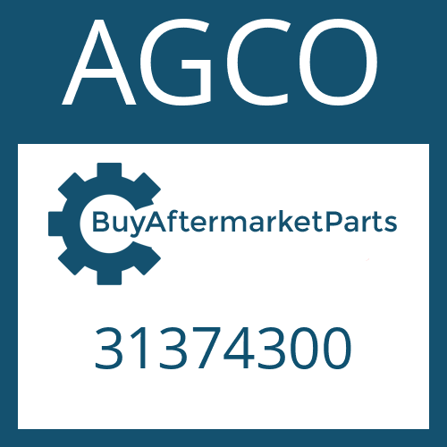 AGCO 31374300 - SLOTTED NUT for Heavy Equipment