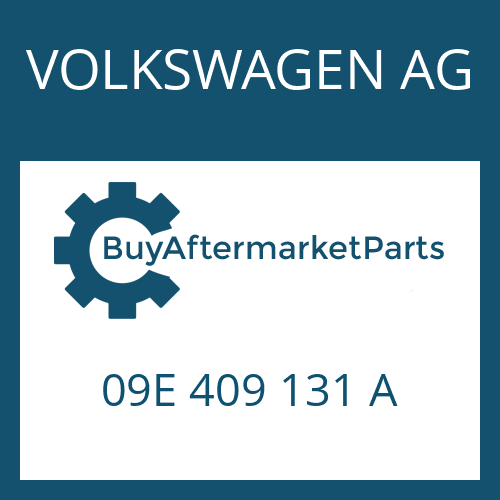 VOLKSWAGEN AG 09E 409 131 A - COVER for Heavy Equipment